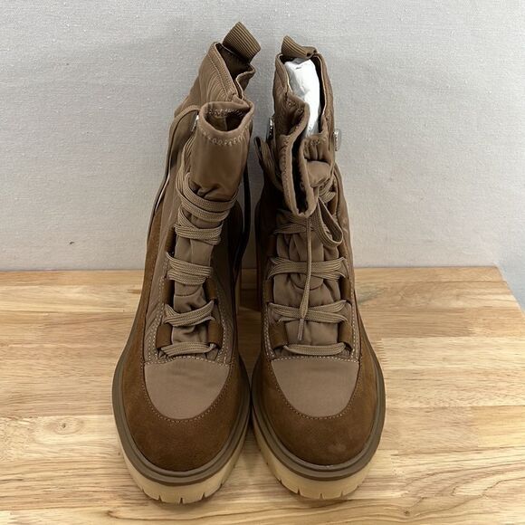 Dolce Vita Celida Boots- Tan Mulit Nylon - Size 8- NIB - Picture 2 of 7